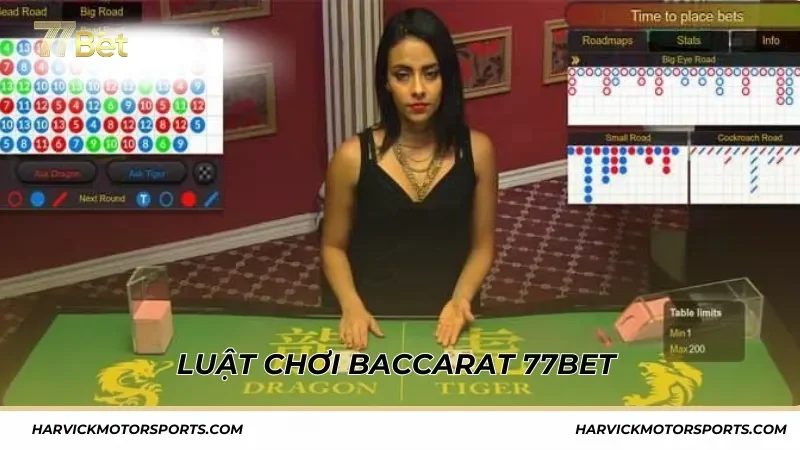 Luật chơi Baccarat 77BET - Đơn giản, dễ hiểu